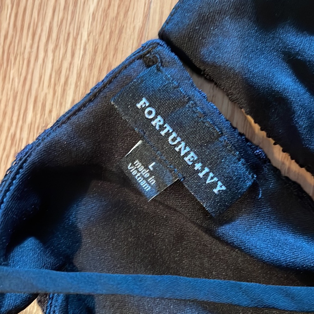 Fortune ivy lace top sz. L - Picture 6 of 7